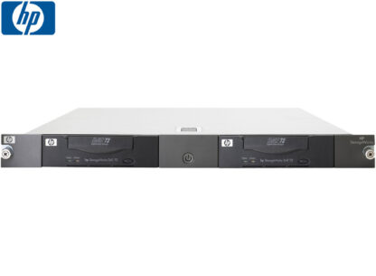 Tape Drive Enc 1u Hp Storageworks With 2x Dat 72gb Scsi