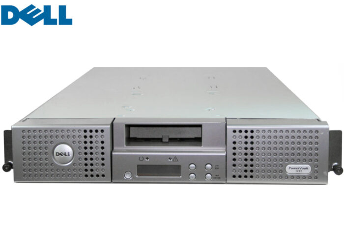 Tape Library Dell Powervault 124t 2u With 1xlto3 Drive/1xmag