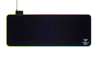 Mouse Pad Aula Rgb 80x30 New