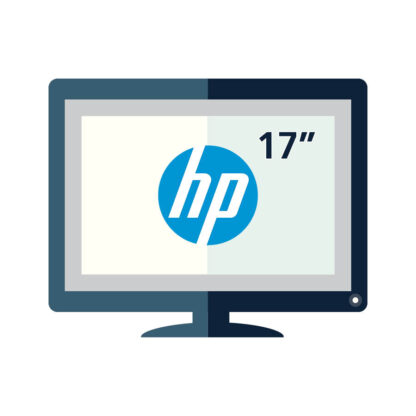 Used Monitor TFT/HP/17"/1280x1024/Black or Silver/D-SUB