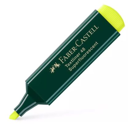 FABER-CASTELL μαρκαδόρος υπογράμμισης Textliner 48, κίτρινος, 1τμχ