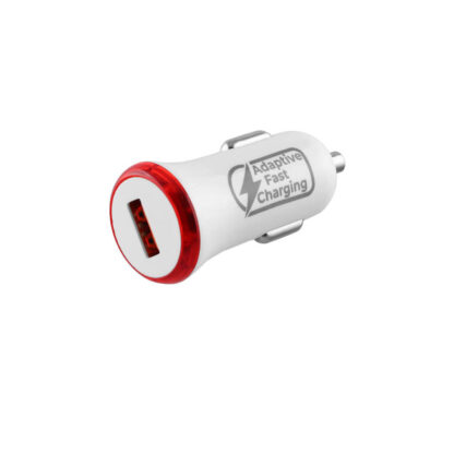 Universal USB 3.0 Fast Car Charger QC 3.0 5V/3.5A Λευκό LCU02 Lime