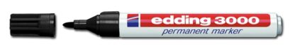 EDDING ανεξίτηλος μαρκαδόρος 3000, 1.5-3mm, επαναγεμιζόμενος, μαύρος