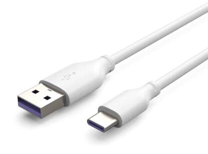 CABLETIME καλώδιο USB 2.0 σε USB Type-C C160, 5A, 1m, λευκό