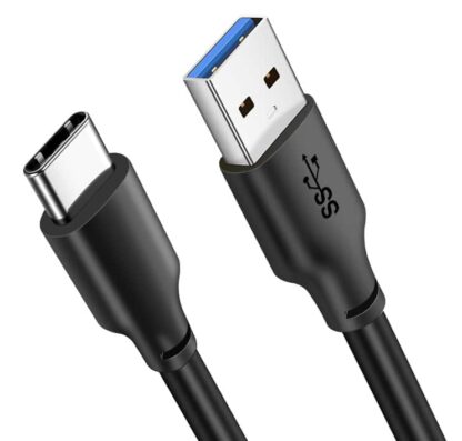 CABLETIME καλώδιο USB 3.0 σε USB Type-C C160, 5V 3A, 1m, μαύρο