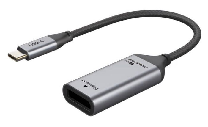 CABLETIME αντάπτορας USB-C σε DisplayPort C160, 4K/60HZ, 0.15m, μαύρος