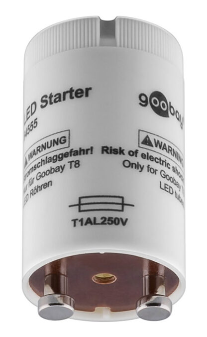 GOOBAY LED starter 54555 για λάμπες T8 LED tube, 30W, IP20