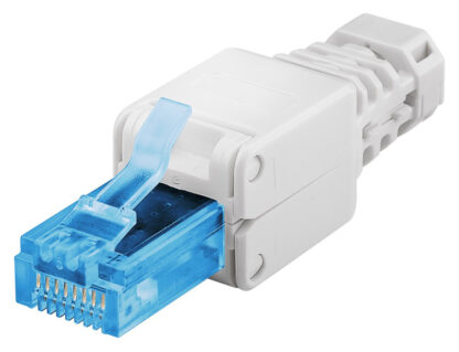 GOOBAY βύσμα RJ45 CAT 6A UTP 59227, tool-free, λευκό