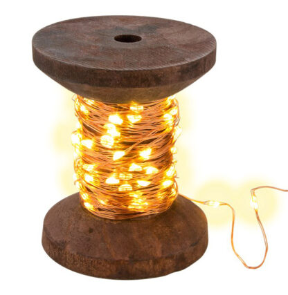 GOOBAY LED φωτιστικό Yarn Spool 60341, 2700K, 100 LEDs, USB, 10m