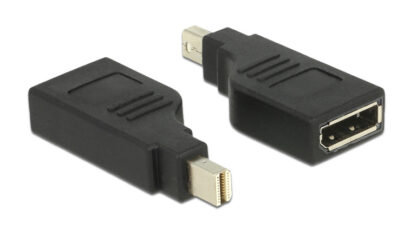 DELOCK αντάπτορας mini DisplayPort (M) σε DisplayPort (F) 65626, 4K, 90°