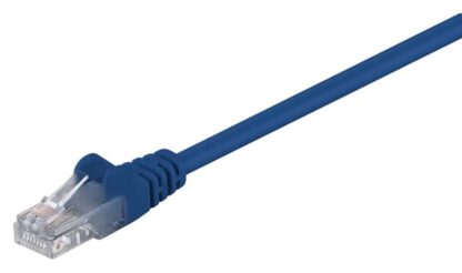 GΟOBAY καλώδιο UTP Cat 5e 68365, CCA, 27AWG, PVC, 3m, μπλε