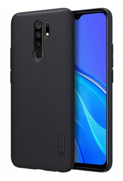 NILLKIN θήκη Super Frost Shield για Redmi 9/Redmi 9 Prime/POCO M2, μαύρη