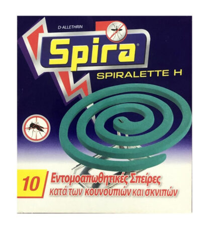 SPIRA εντομοαπωθητικό φιδάκι Spiralette H, 10x σπείρες