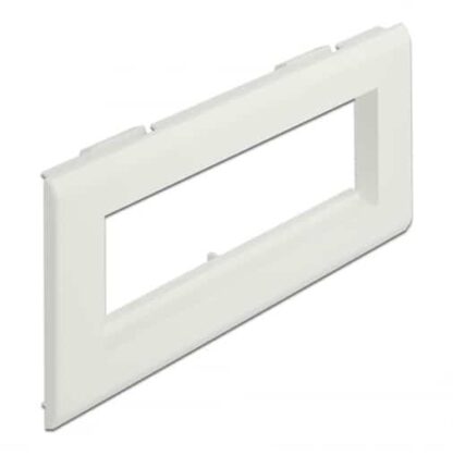 DELOCK module βάση πρίζας Easy 45 81317, 175x80mm, λευκό