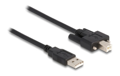 DELOCK καλώδιο USB σε USB Type B 87215, 3m, μαύρο