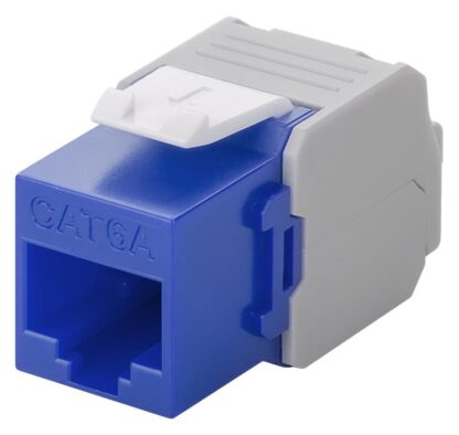 GOOBAY Keystone module RJ45 CAT 6A 90688, UTP, μπλε