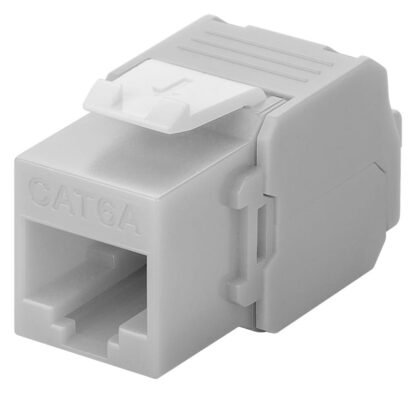 GOOBAY Keystone module RJ45 CAT 6A 90693, UTP, γκρι