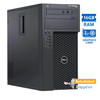 Dell Precision T1700 Tower Xeon E3-1270v3(4-Cores)/16GB DDR3/1TB/Nvidia 2GB/DVD/8P Grade A+ Workstat