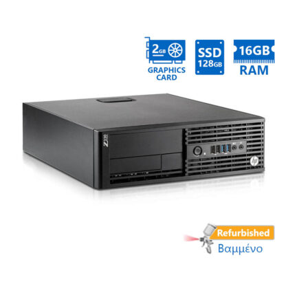 HP Z230 SFF Xeon E3-1241v3(4-Cores)/16GB DDR3/128GB SSD/DVD/Nvidia 2GB/8P Grade A+ Workstation Refur