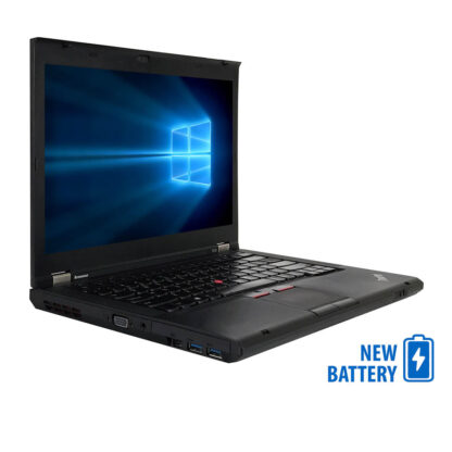 Lenovo ThinkPad T430 i5-3320M/14”/4GB DDR3/320GB/DVD/New Battery/7P Grade A Refurbished Laptop