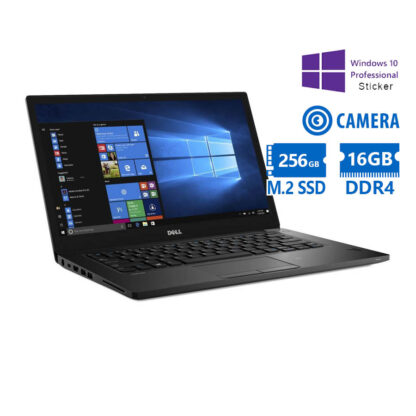 Dell Latitude 5480 i5-6300U/14"FHD/16GB DDR4/256GB M.2 SSD/No ODD/Camera/10P Grade A Refurbished Lap