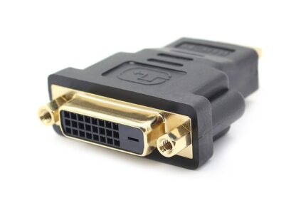 POWERTECH αντάπτορας HDMI αρσενικό σε DVI 24+1 θηλυκό CAB-H028, μαύρος