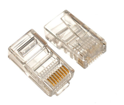 POWERTECH βύσμα RJ45 Cat 5e CAB-N087, 8p8cs , no metal, 50τμχ