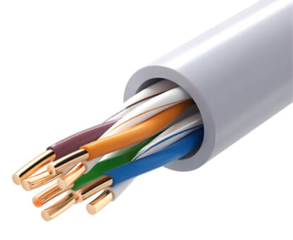 POWERTECH καλώδιο U/UTP Cat 5e CAB-N287, CCA 26AWG, PVC, 100m, γκρι