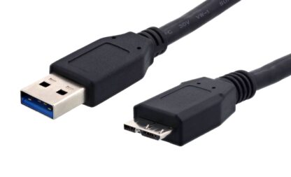 POWERTECH καλώδιο USB 3.0 σε Micro USB CAB-U004, SuperSpeed, 1.5m, μαύρο