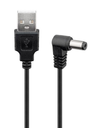 POWERTECH Καλώδιο USB 2.0(M) σε DC 5.5x2.1mm (F) CAB-U120, copper, 1.5m