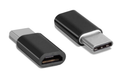 POWERTECH αντάπτορας USB-C σε Micro USB θηλυκό CAB-UC019, μαύρος