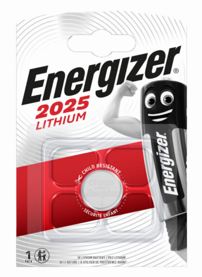 ENERGIZER μπαταρία λιθίου CR2025, 3V, 1τμχ