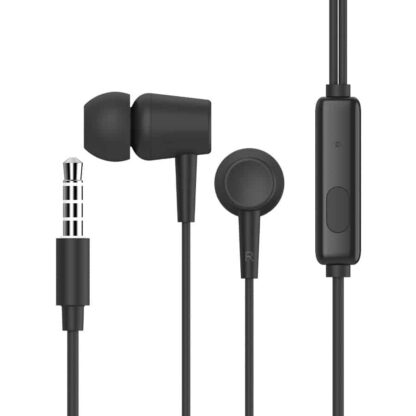 CELEBRAT earphones G13 με μικρόφωνο, 10mm, 3.5mm, 1.2m, μαύρο