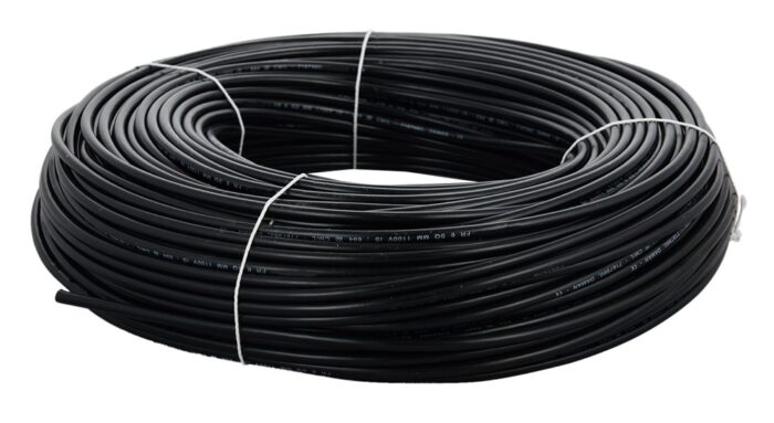 CABLEL καλώδιο H07V-U 1.5mm², 450/750V, 100m, μαύρο