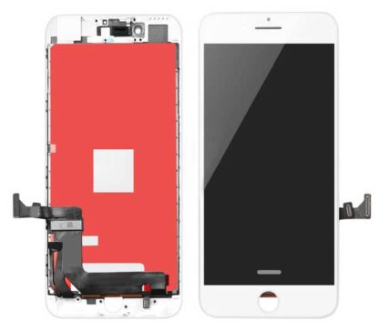 TW INCELL LCD ILCD-007 για iPhone 7, camera-sensor ring, earmesh, λευκή