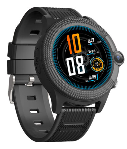 INTIME GPS smartwatch για παιδιά IT-051, 1.28", camera, 4G, IPX7, μαύρο