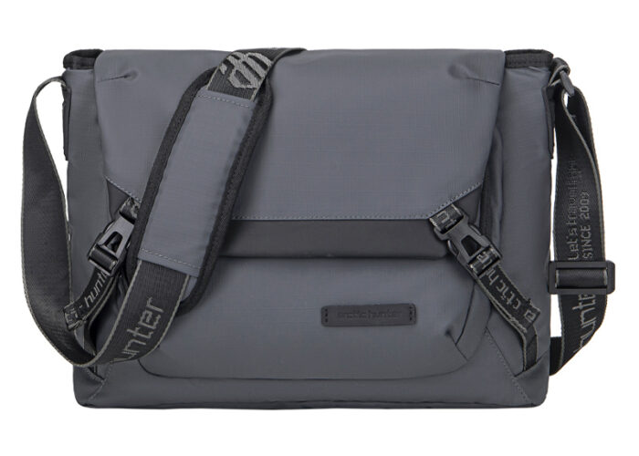 ARCTIC HUNTER τσάντα ώμου K00528 με θήκη tablet, 10L, γκρι