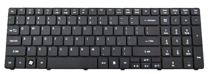 Πληκτρολόγιο για Acer Aspire 5734Z-4725, US, μαύρο