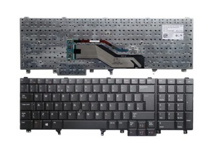 Πληκτρολόγιο για Dell Latitude E5520/E5530/Precision M4600/M6600, μαύρο