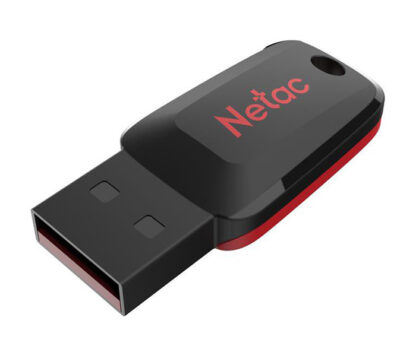 NETAC USB Flash Drive U197, 64GB, USB 2.0, μαύρο