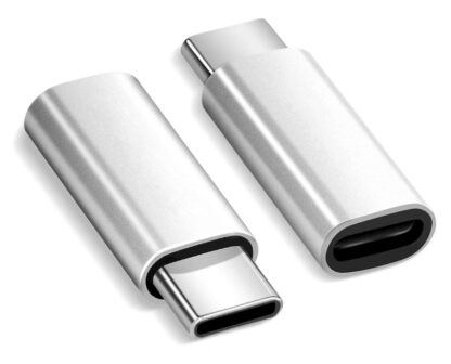 POWERTECH αντάπτορας USB-C αρσενικό σε Micro USB θηλυκό PTH-064, ασημί