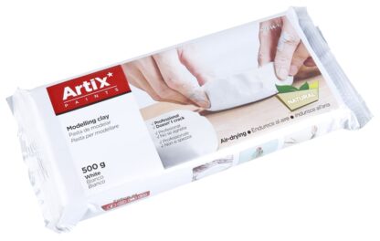 ARTIX PAINTS φυσικός πηλός PY036-1, χωρίς γλουτένη, 500γρ, λευκός