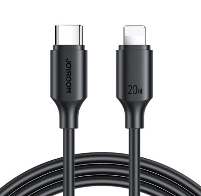 JOYROOM καλώδιο USB-C σε Lightning S-CL020A9, 20W, 1m, μαύρο