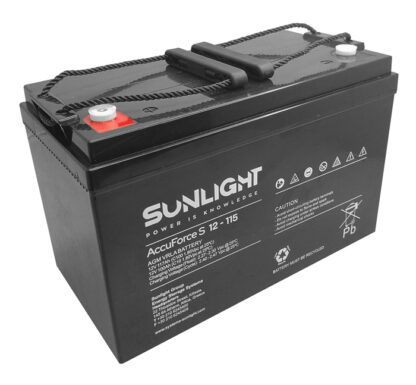 SUNLIGHT μπαταρία μολύβδου AccuForce S S12-115, 12V 115Ah