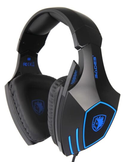 SADES gaming headset SA-819, 3.5mm, 50mm, μαύρο