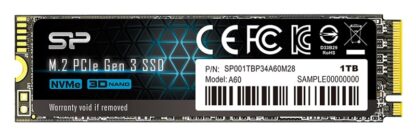 SILICON POWER SSD PCIe Gen3x4 P34A60 M.2 2280, 1TB, 2.200-1.600MB/s