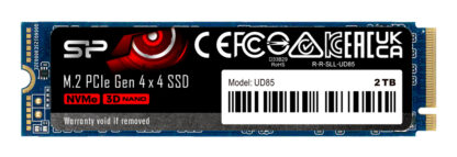 SILICON POWER SSD PCIe Gen4x4 M.2 2280 UD85, 2TB, 3.600-2.800MB/s