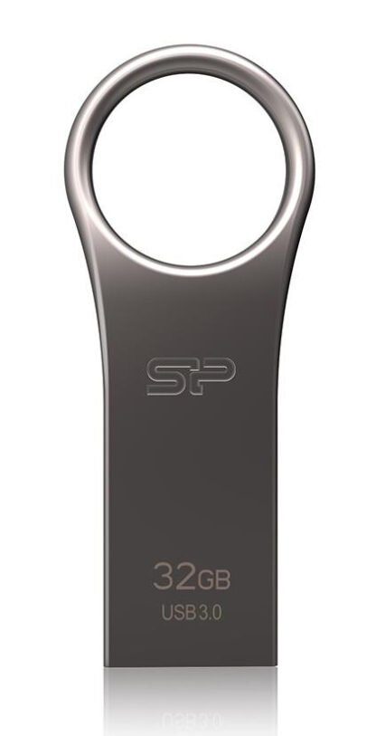 SILICON POWER USB Flash Drive Jewel 80, 32GB, USB 3.1, Titanium