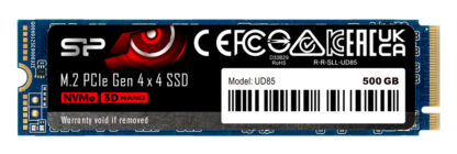 SILICON POWER SSD PCIe Gen4x4 M.2 2280 UD85, 500GB, 3.600-2.400MB/s