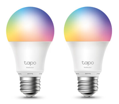 TP-LINK Smart λάμπα LED TAPO-L530E WiFi, 8.7W E27, 2500K-6500K RGB, 2τμχ